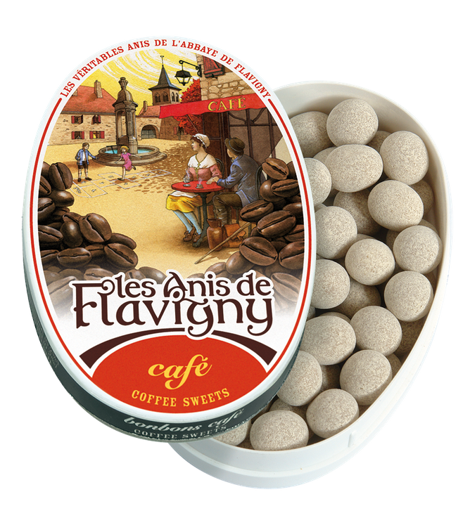 Anijspastilles met Koffie - Blikje