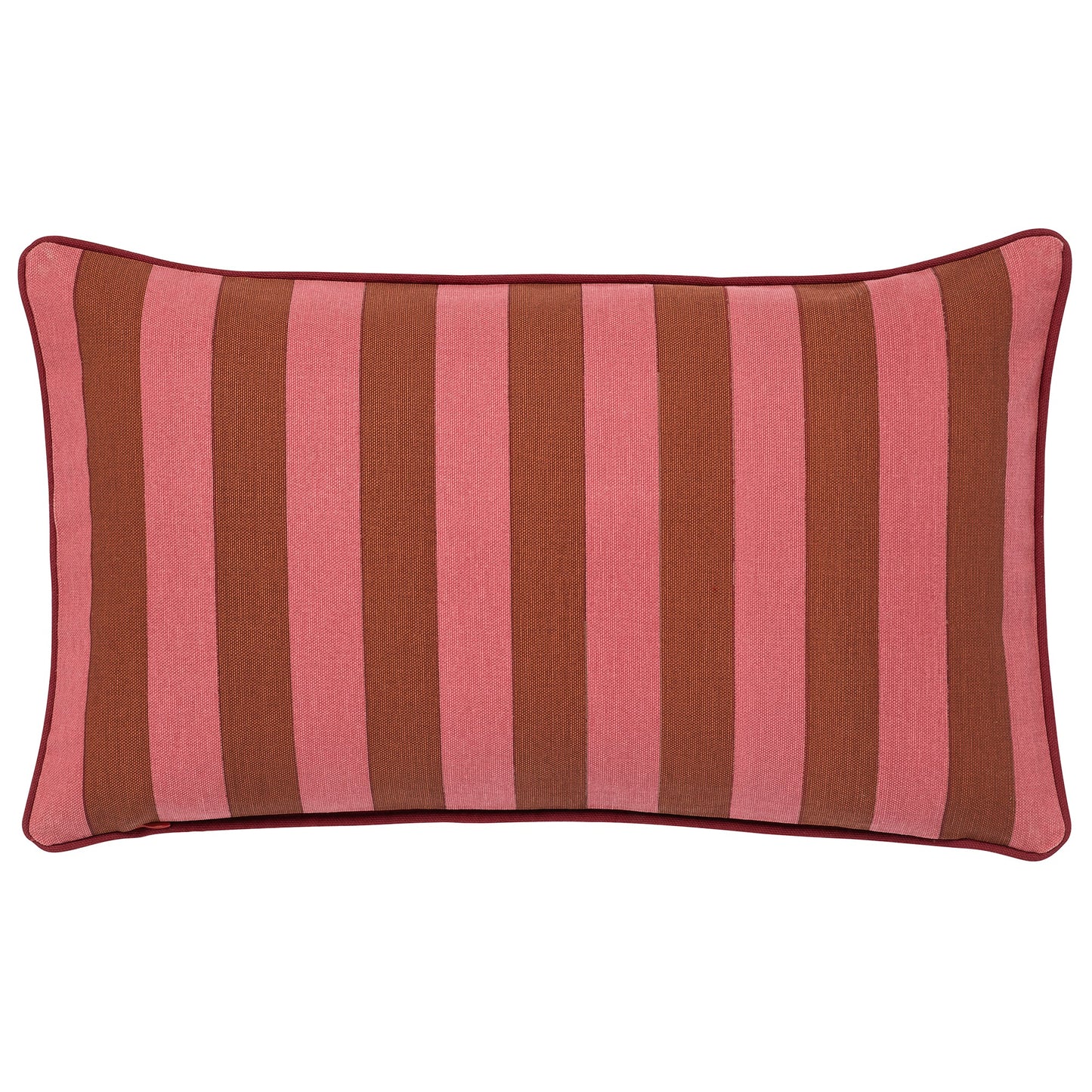 Double sided cushion Siena Spice & Coral