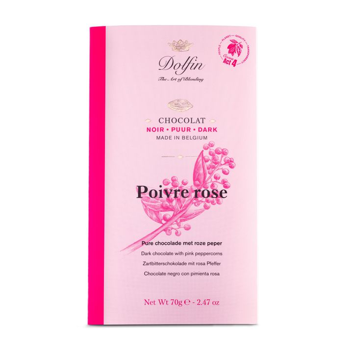 Dolfin - Puur 60% Roze pepper