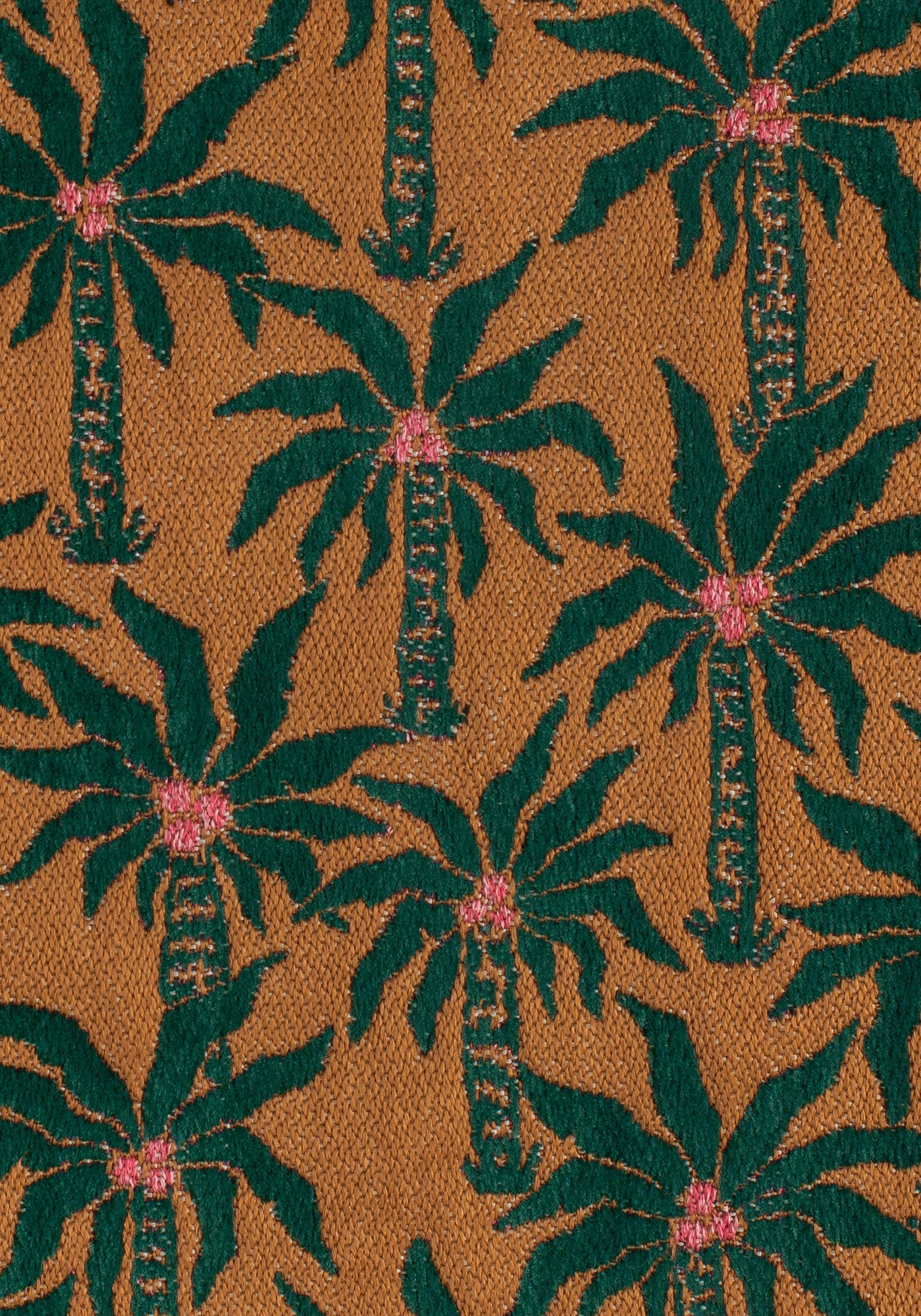 Pouf Laura Moss & Caramel