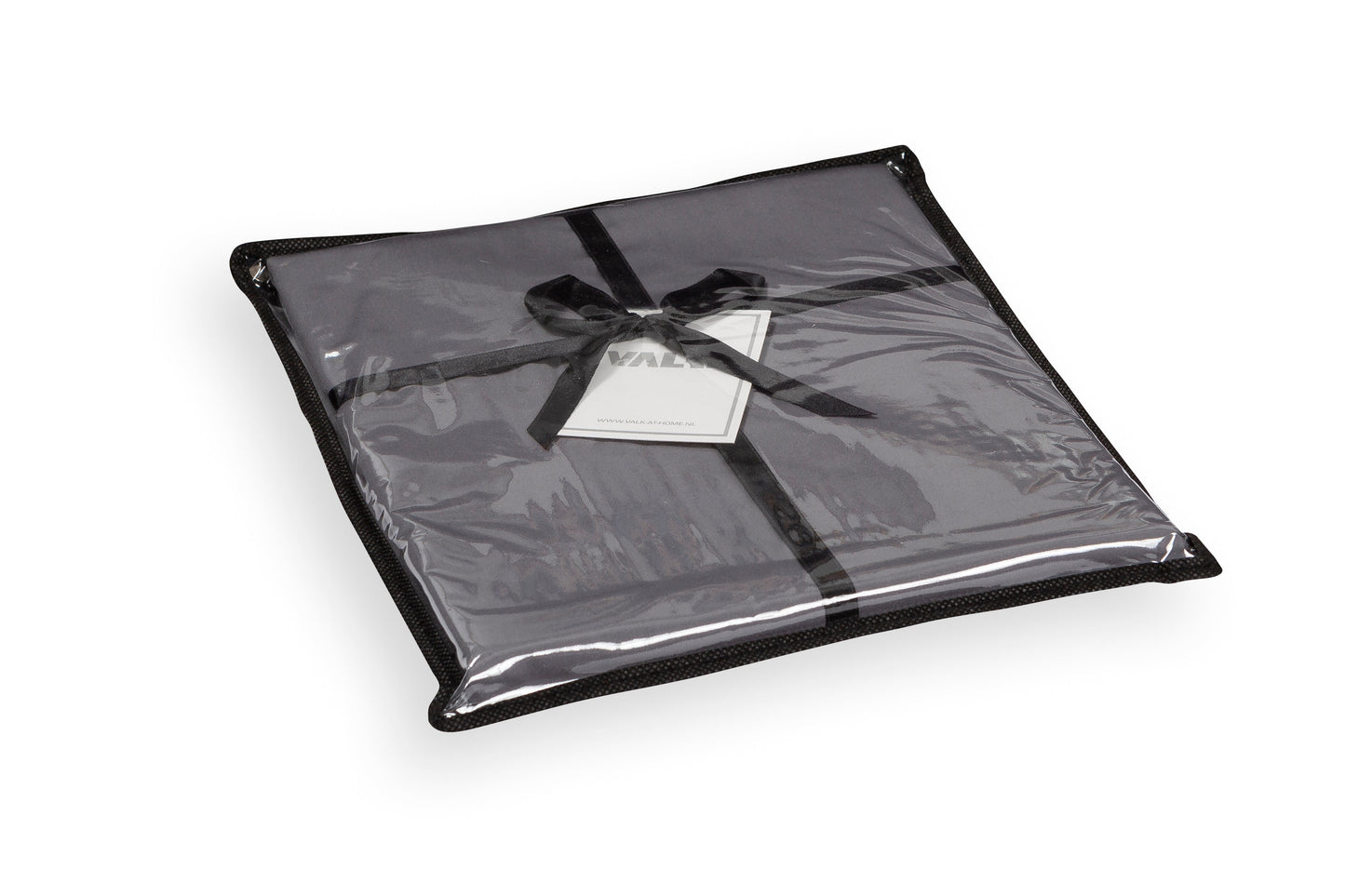 Kussensloop - Anthracite - Katoen Satijn - 60x60cm