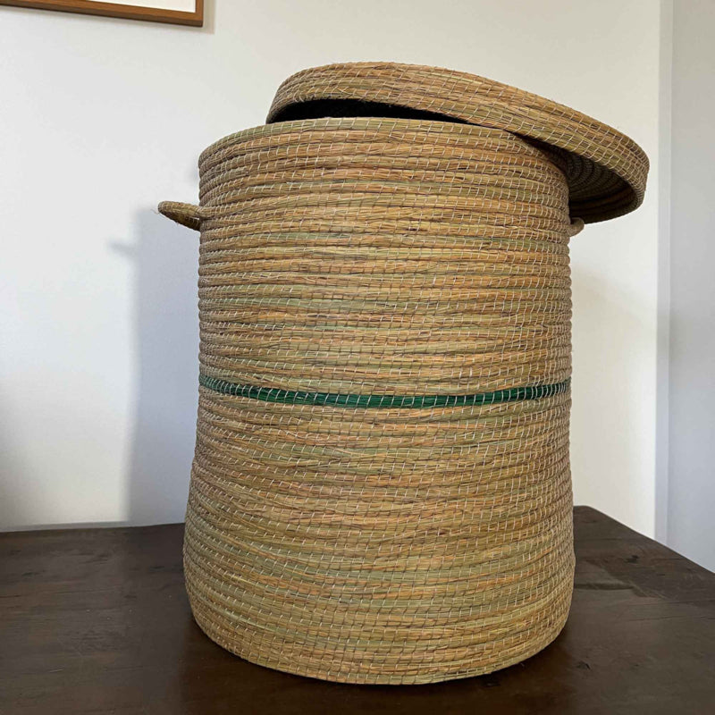 Grote Wasmand of Opbergmand van Halfagras