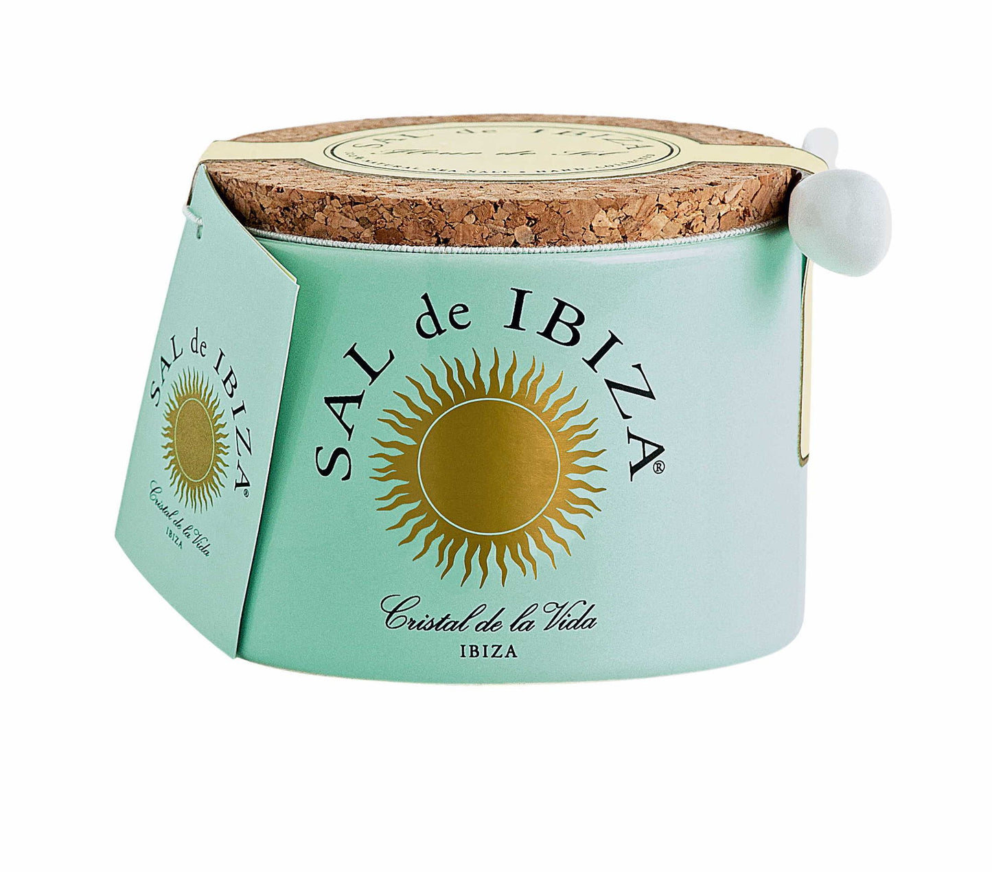 Sal de Ibiza - Fleur de Sel Keramiek Groot met lepeltje