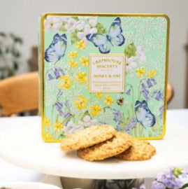 Farmhouse - Koekje English Garden Honey & Oat - blik