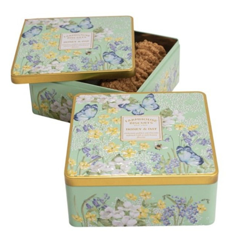 Farmhouse - Koekje English Garden Honey & Oat - blik