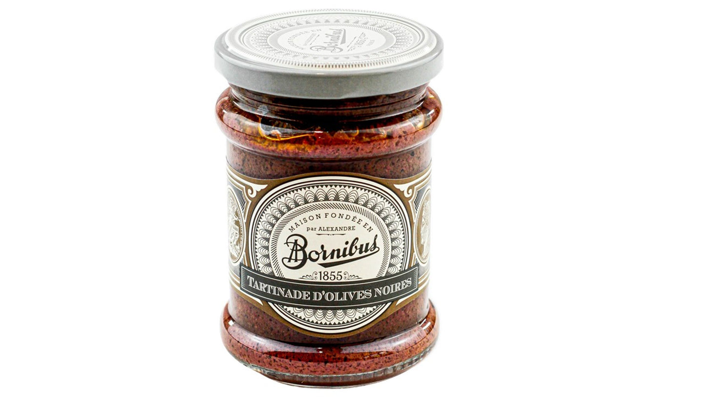 Bornibus : Zwarte Olijven tapenade