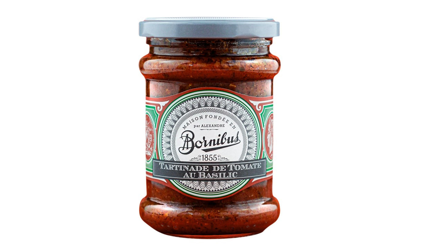Bornibus : Tomaten tapenade met Basilicum