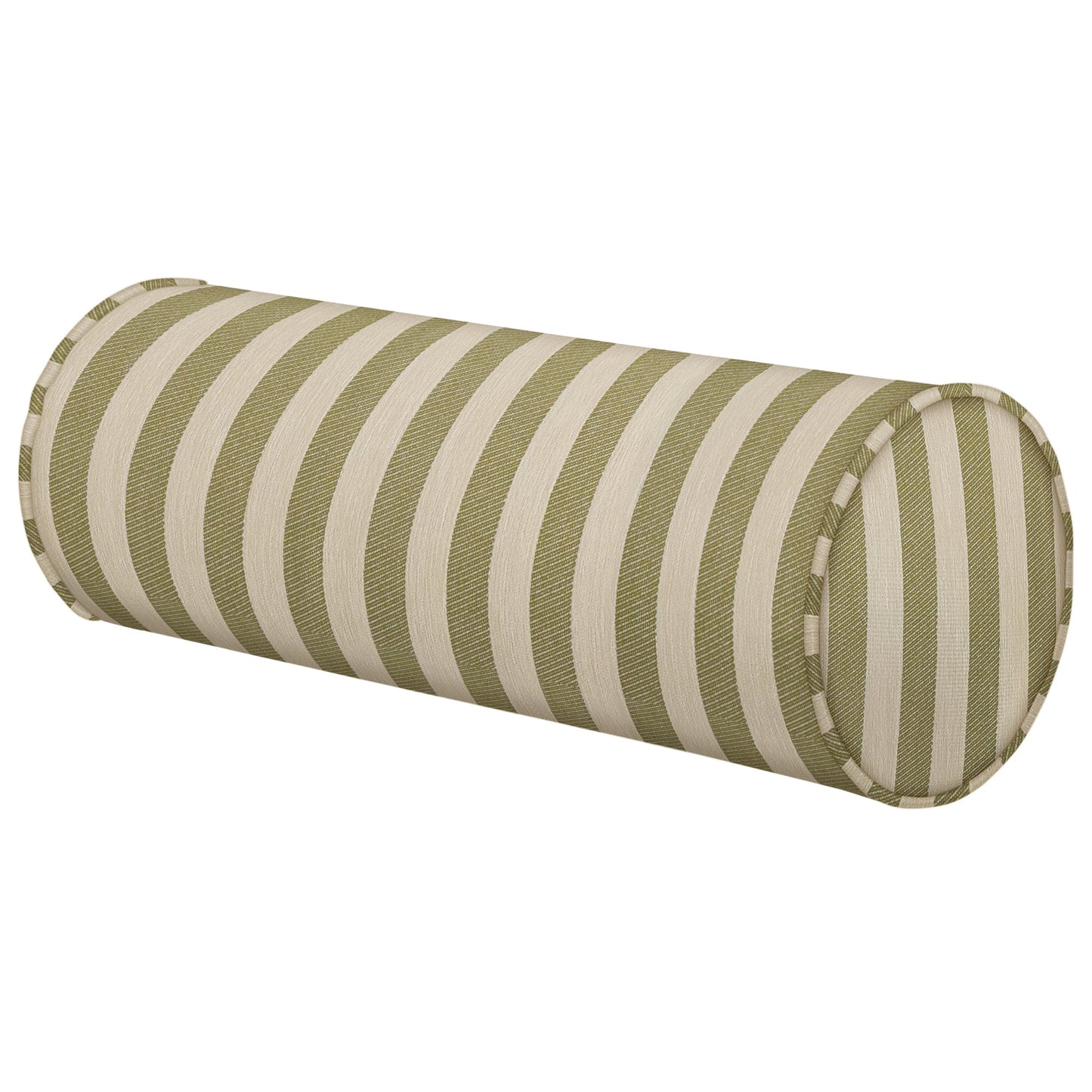 Bolster Jackie Olive & Ecru