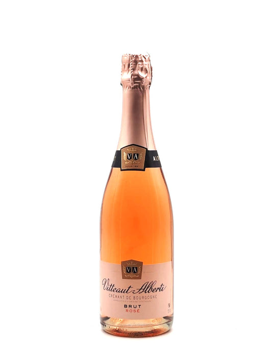 Cremant de Bourgogne Brut Rose, Domaine Vitteaut-Alberti