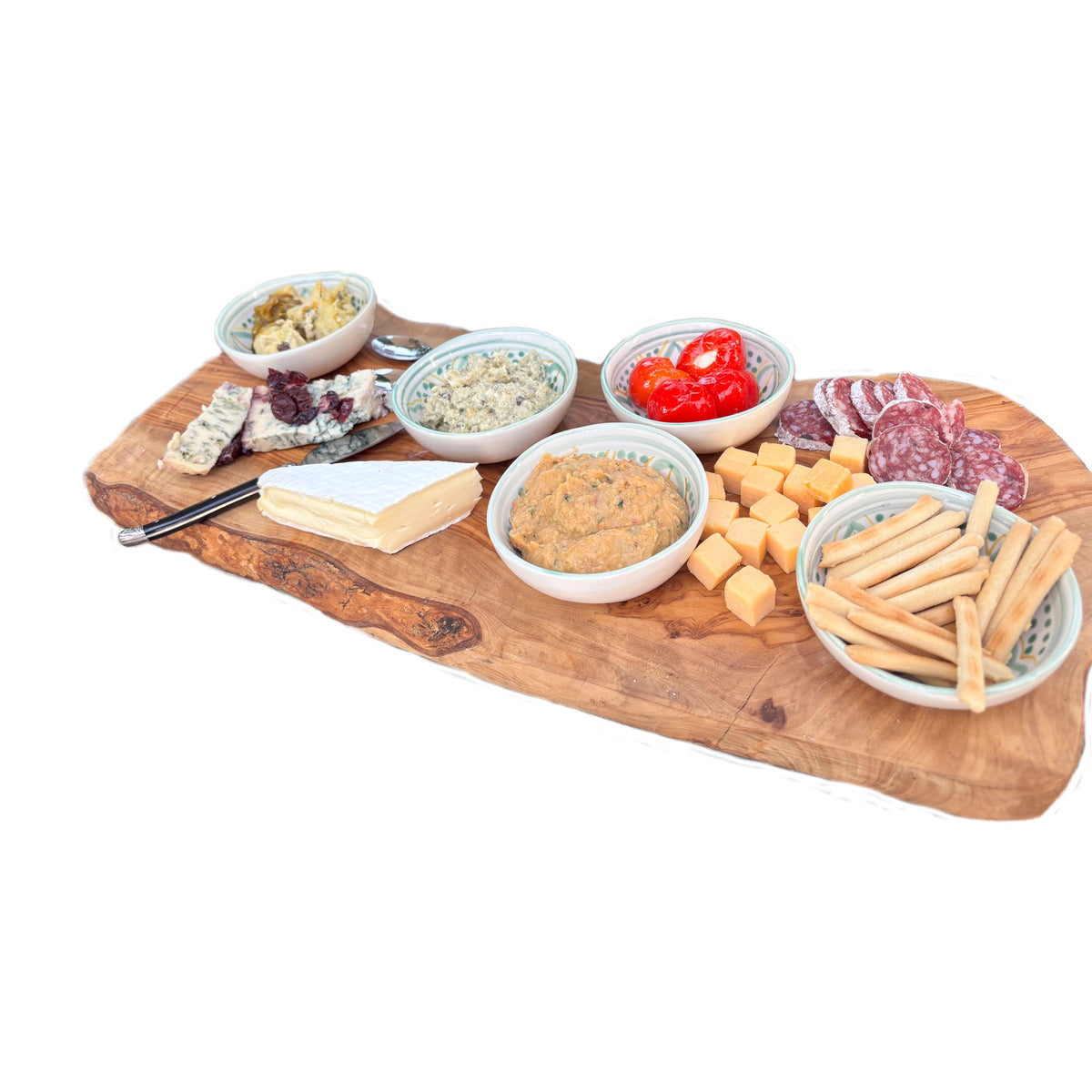 Plank TAPAS Olijfhout 40cm 50cm