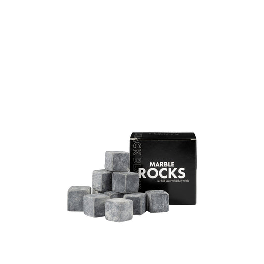 Black Marble Rocks