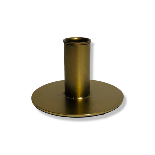 Kaarsenhouder Rond - Goud