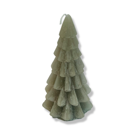 Kerst Kaars - Kerstboom S - Eucalyptus Groen