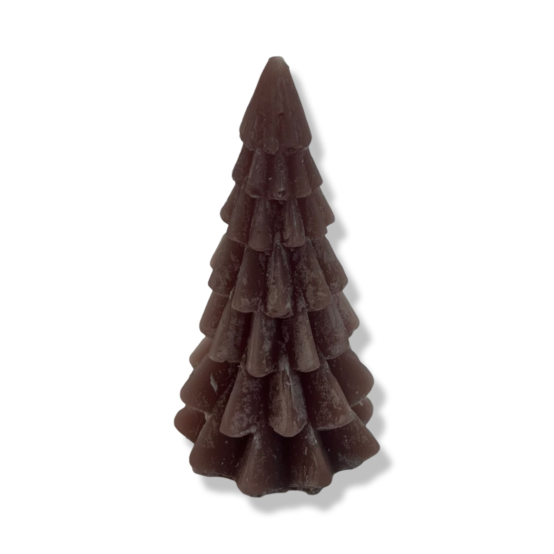 Kerst Kaars - Kerstboom S - Cognac
