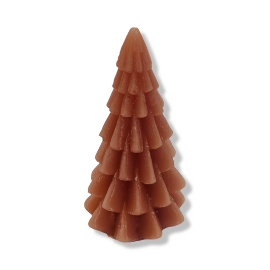 Kerst Kaars - Kerstboom S - Brique Roze