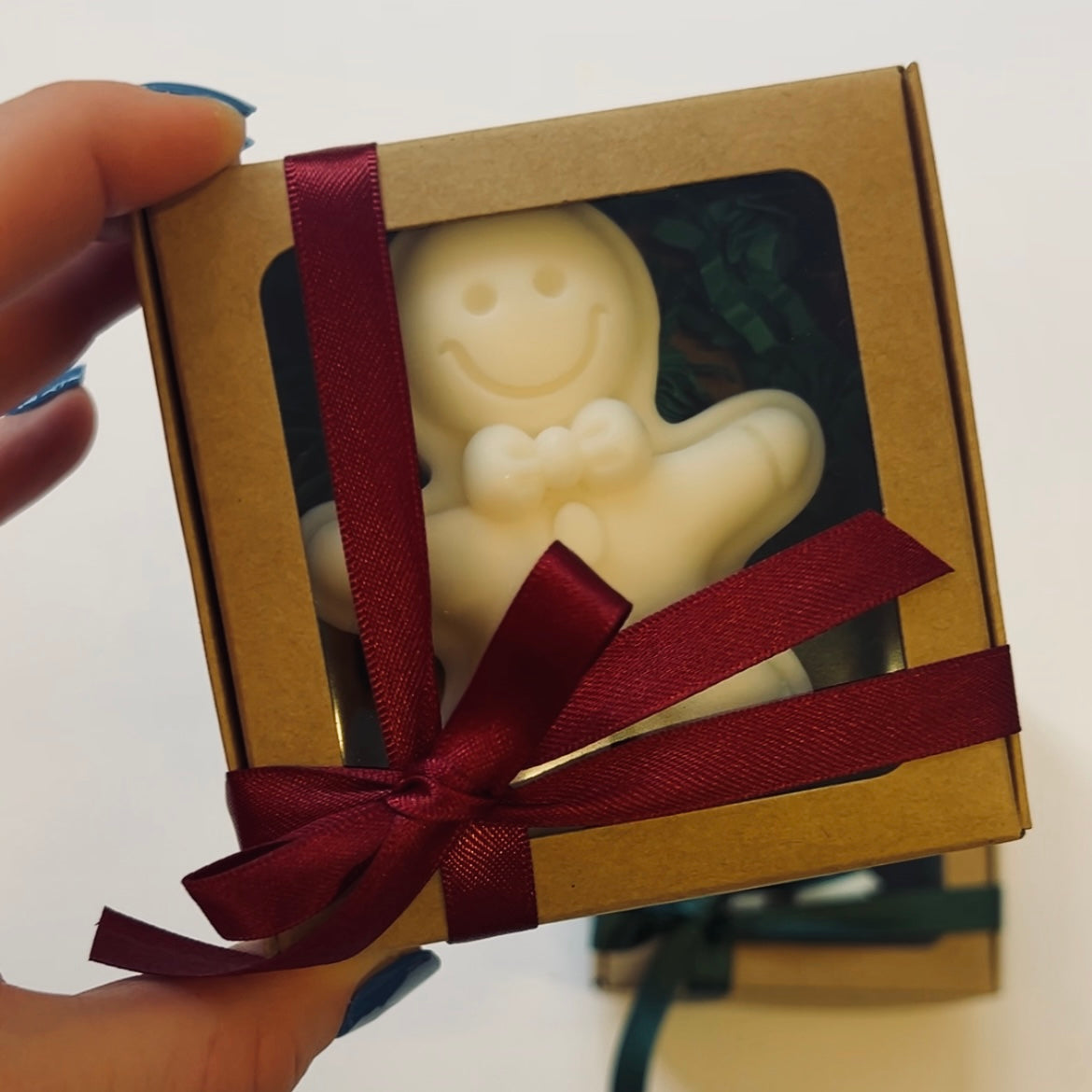 Kerst Kaars - Gingerbread Koekemannetje