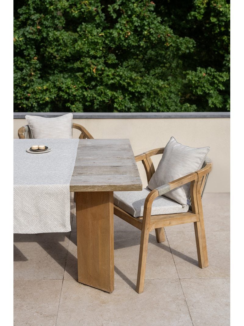 LAZE sierkussen 'Misty' beige - diverse maten