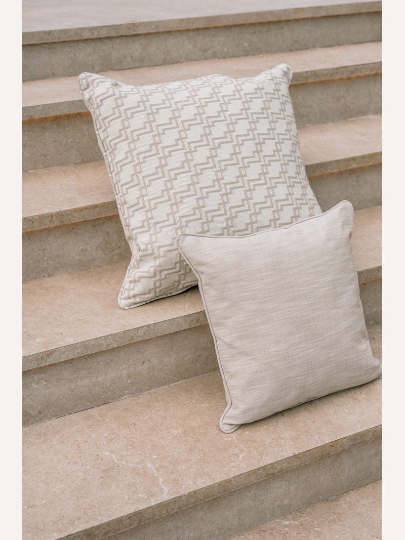 LAZE sierkussen 'Misty' beige - diverse maten