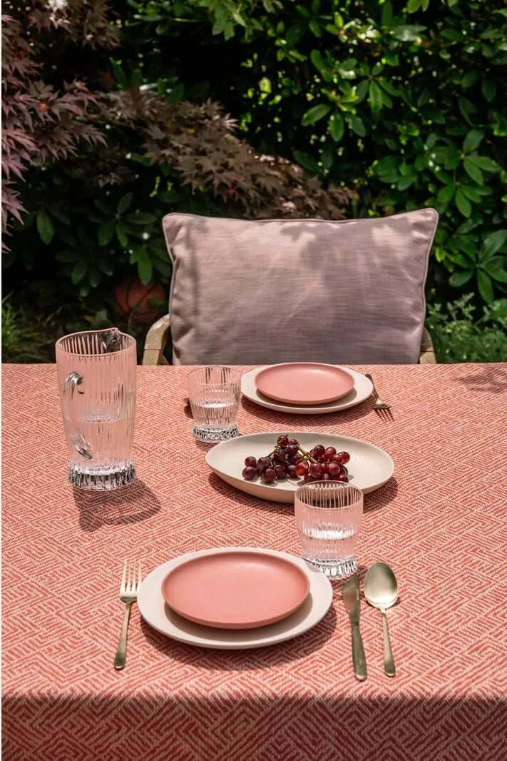 LAZE sierkussen 'Misty' blush - diverse maten