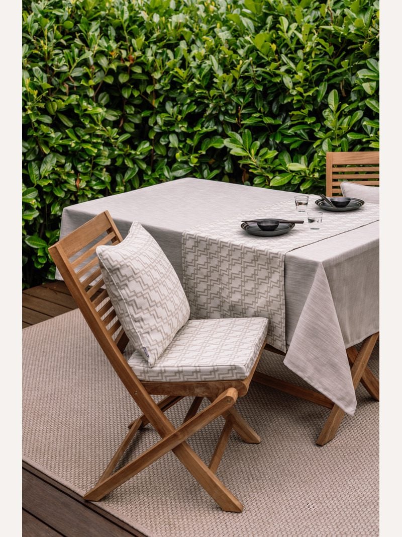 LAZE sierkussen 'Geo' beige - diverse maten