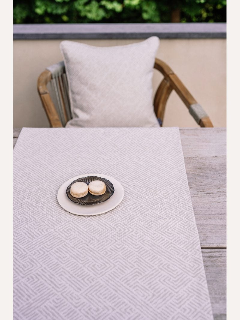 LAZE sierkussen 'Maze' beige - diverse maten