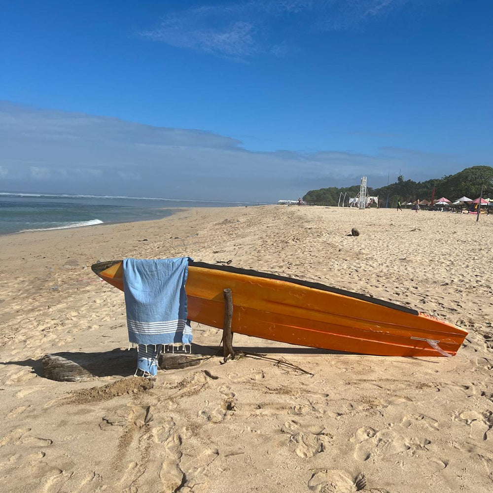 Hamamdoek Provence - Bleu Provencal - 100x200cm