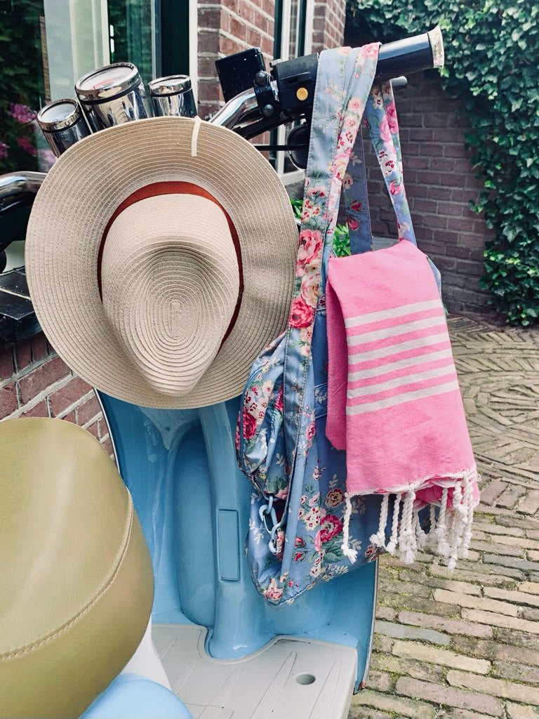 Hamamdoek Provence - Hardroze  - 100x200cm