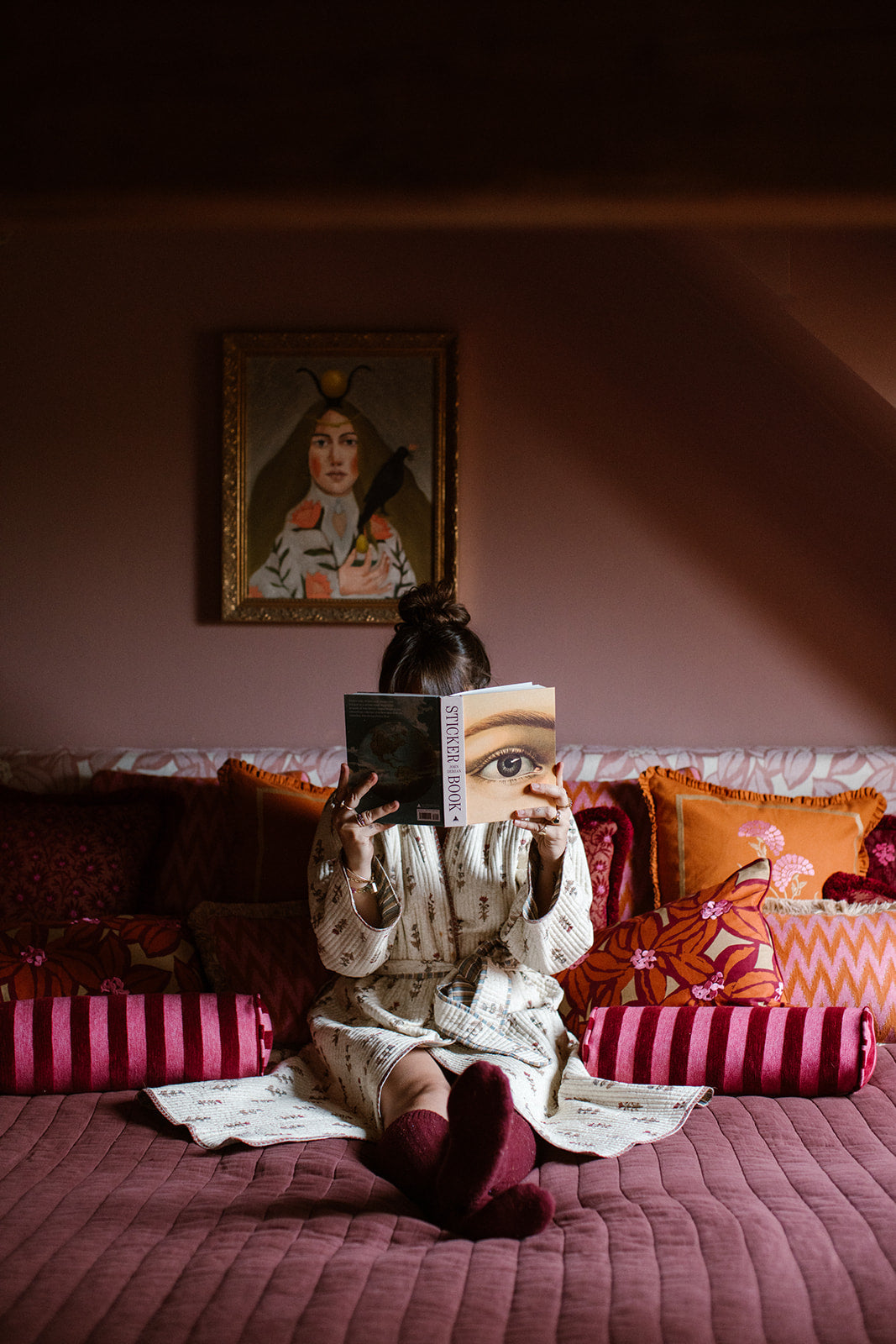 Cushion Rosita Orange & Pink