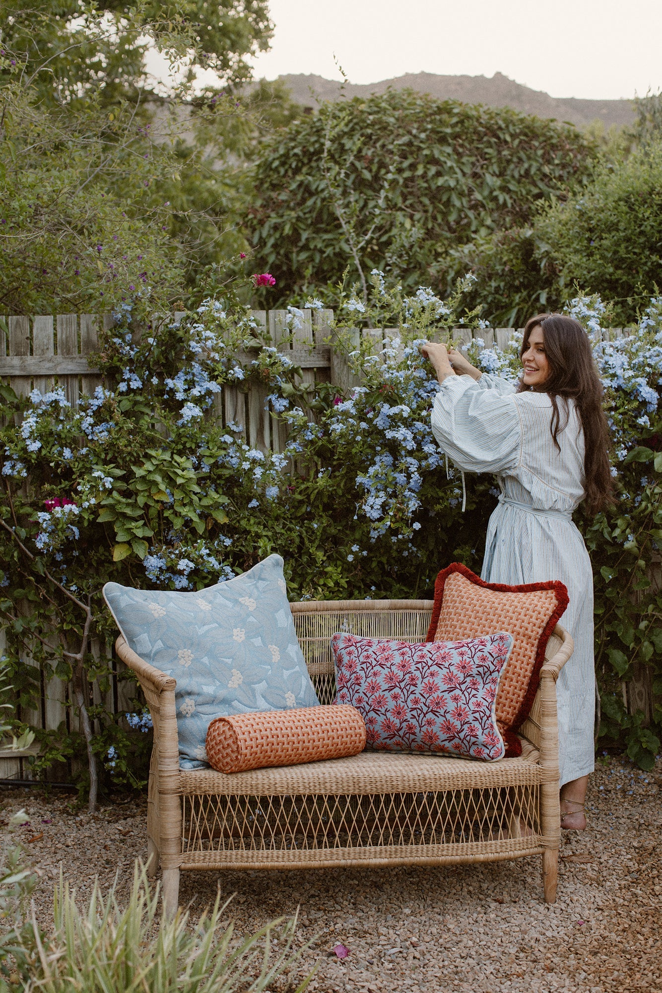 Bolster Janis Burnt Orange