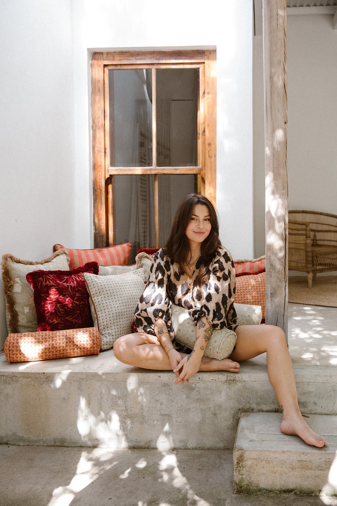 Bolster Janis Burnt Orange