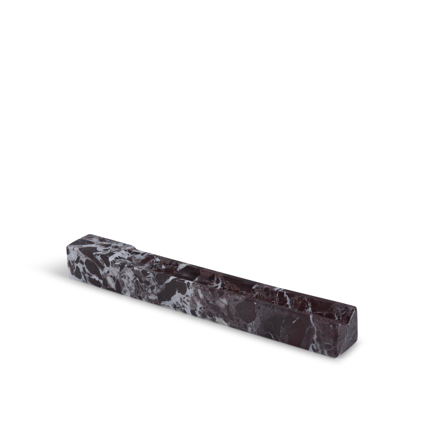 Burgundy Marble Incense Holder