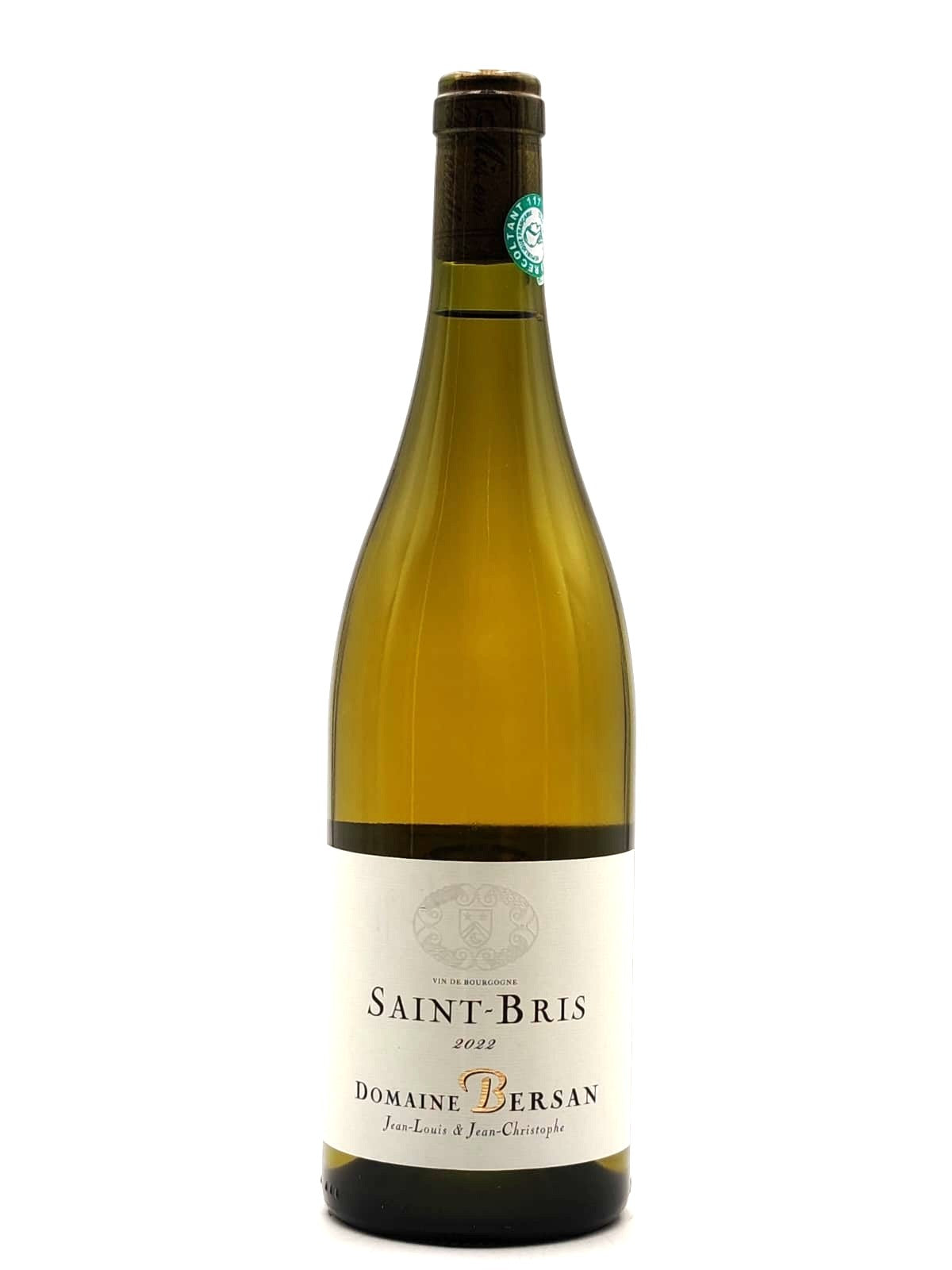 Saint Bris Sauvignon Blanc 2022 Wit, Domaine Bersan