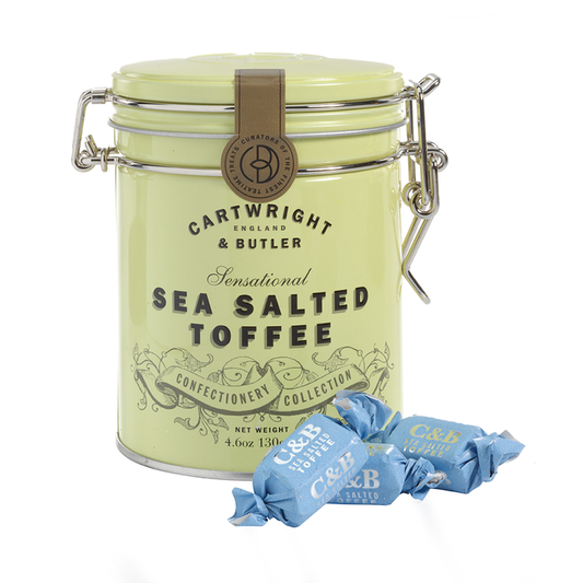 C&B - Sea Salted Toffees in Blik