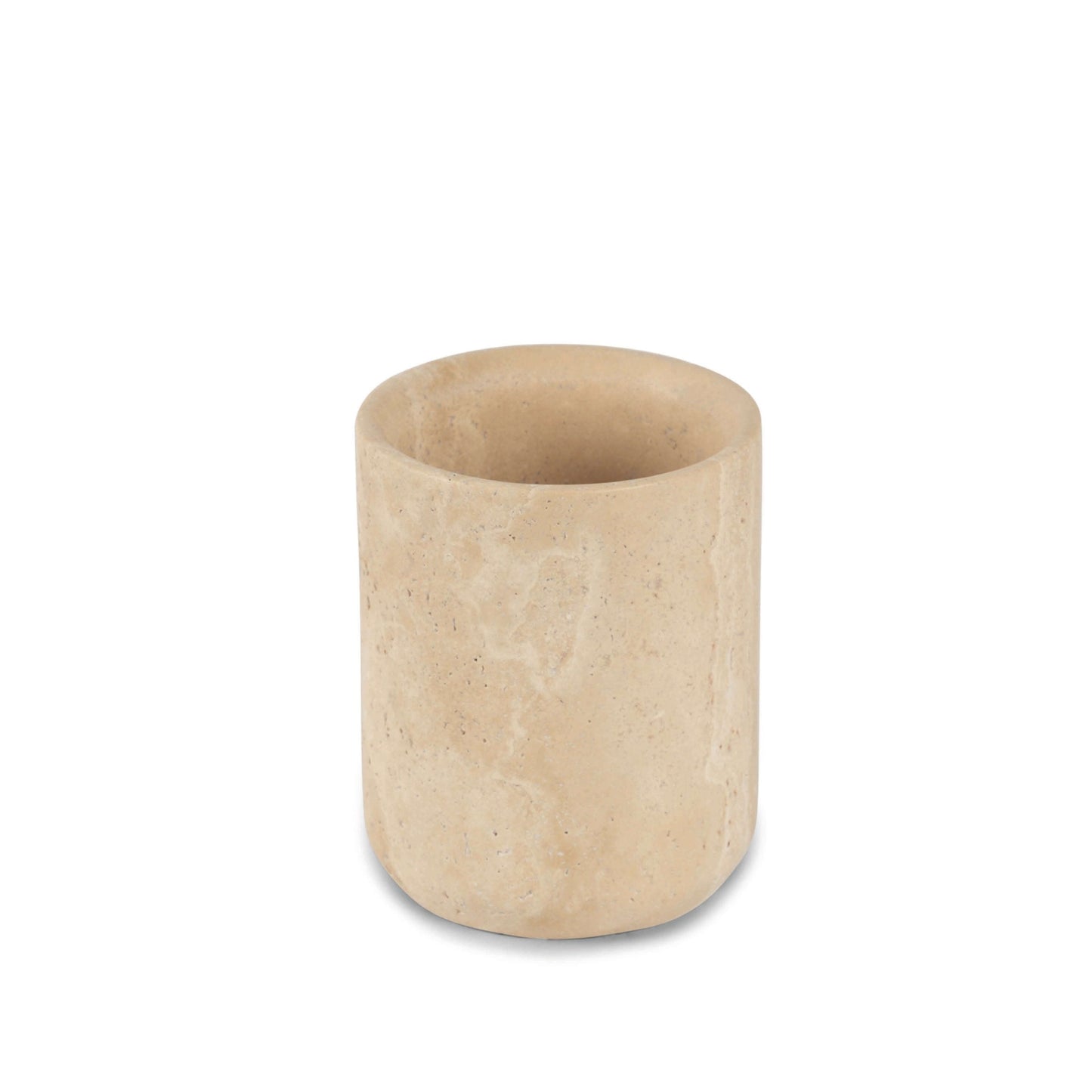 Travertine 'Classic' Toothbrush Holder