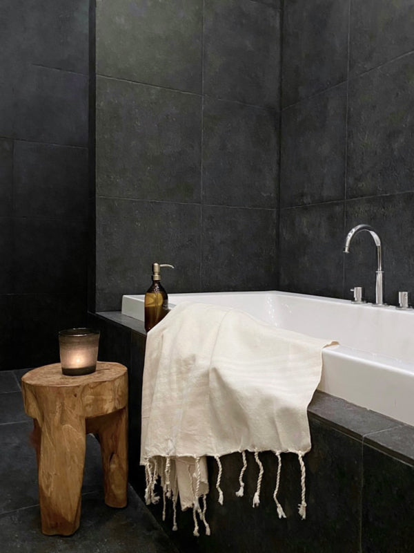 Hamamdoek Provence - Zand - 100x200cm