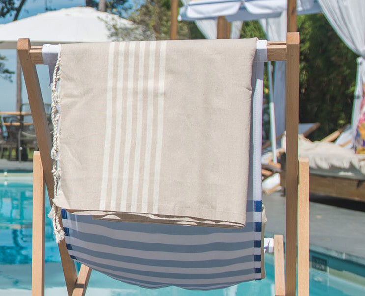 Hamamdoek Provence - Zand - 100x200cm