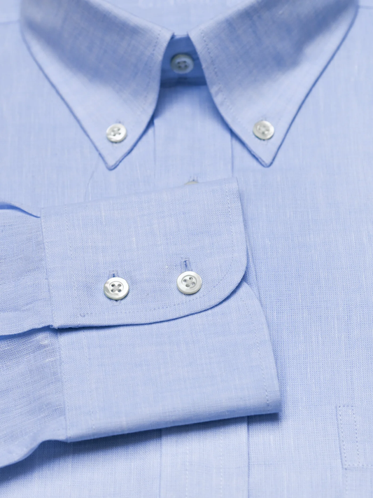 linen shirt licht blauw