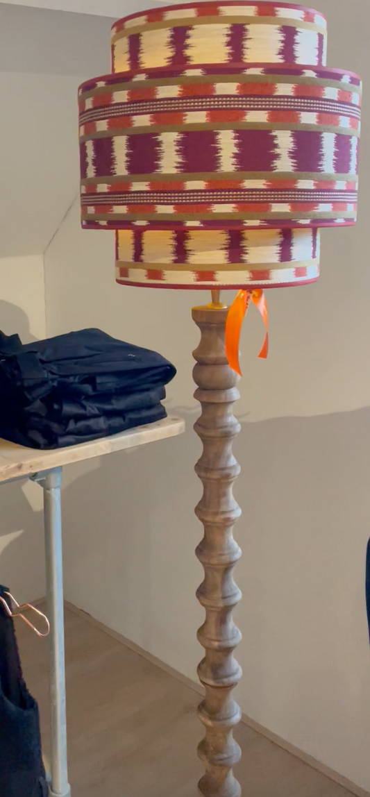 Vloerlamp 140 H hout