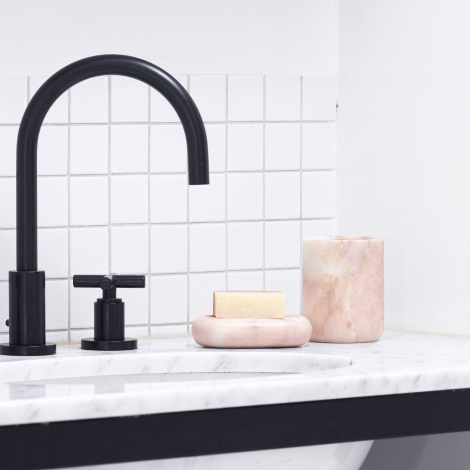 Pink Marble 'Classic' Soap Dish