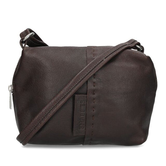 SAAR STITCHED Crossbody leather
